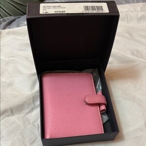 Pink Leather Wallet